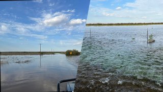 Meteorólogos comunicaron que todavía se espera una cresta significativa del río antes del final de la semana.