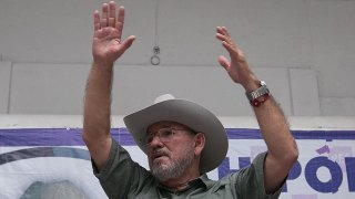 Hipólito Mora fue ultimado a balazos en La Ruana, Michoacán, este jueves.