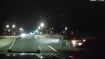 En video: Conductor reta policía a una carrera y termina arrestado