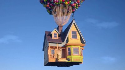 Hospédate en la icónica casa de Pixar de la película “Up” y mírala elevarse por el aire