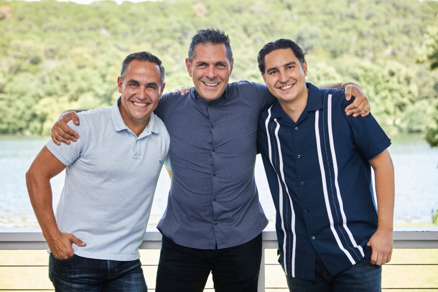 SOMOS co-founders Miguel Leal, Daniel Lubetzy and Rodrigo Zuloaga