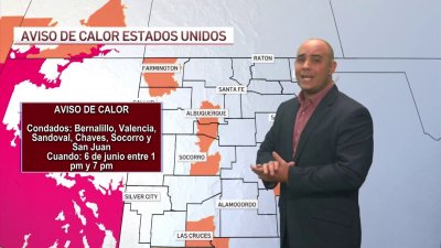 Emiten aviso de calor extremo para Nuevo México