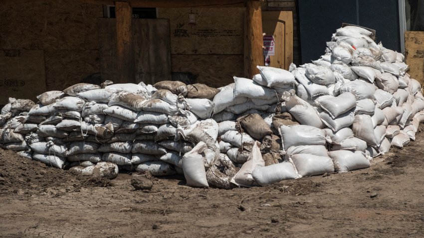 RUIDOSO, UNITED STATES – JULY 16, 2024: Images from the South Fork burn scar and flooding on July 16, 2024 in Ruidoso, NM.