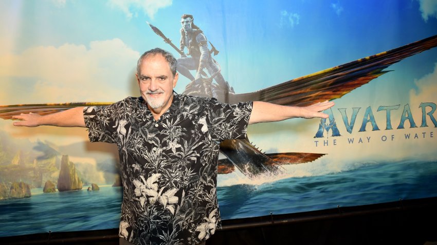 LOS ANGELES, CALIFORNIA – APRIL 21: Jon Landau attends the press preview for the opening of “The Art Of Avatar: The Way Of Water” Immersive Experience celebrating the film now on digital at Lighthouse Artspace LA on April 21, 2023 in Los Angeles, California. (Photo by Unique Nicole/Getty Images)