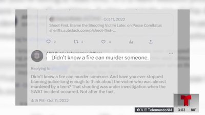 “Es realmente vergonzoso” Controversia con Policía de Albuquerque por comentarios en redes sociales