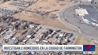 Investigan 2 homicidios en la ciudad de Farmington