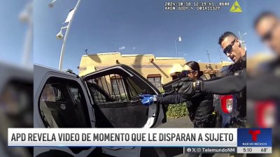 Imágenes del momento que policías disparan y matan a un sospechoso