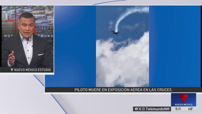 Piloto muere en exposición aérea en la ciudad de Las Cruces