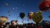 Todo listo para el festival de globos aerostáticos