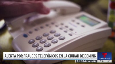 Alerta por fraudes telefónicos en la ciudad de Deming