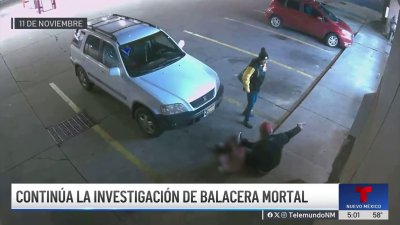 Nuevas imágenes de mortal balacera enAlbuquerque