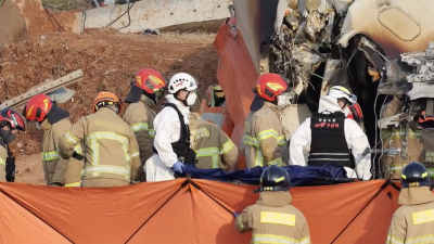 En qué parte del avión viajaban las sobrevivientes al accidente en Corea del Sur