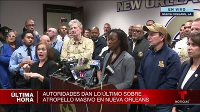 Oficiales ofrecen actualización sobre tragedia en Nueva Orleans