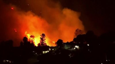 Fuera de control: devastadores incendios dejan al menos 5 muertos en Los Ángeles