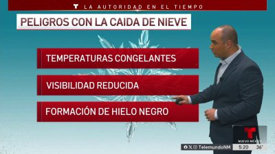 Pronóstico del tiempo 13 de enero