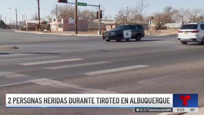 2 personas heridas durante tiroteo en Albuquerque