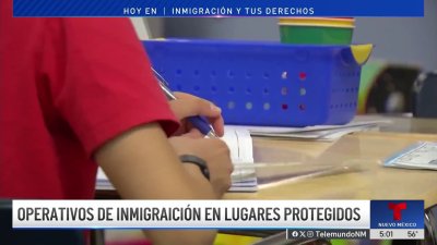 Operativos de inmigración en escuelas