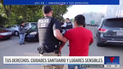 Tus derechos en ciudades santuario y lugares sensibles