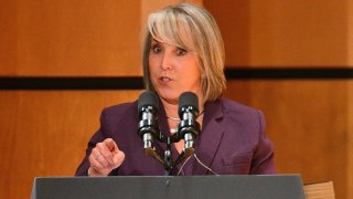 La gobernadora de Nuevo México, Michelle Lujan Grisham.