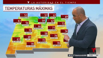 Pronóstico del tiempo 5 de marzo