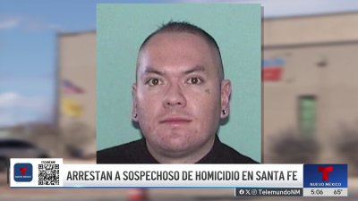 Arrestan a sospechoso de homicidio en Santa Fe