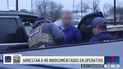 ICE arresta a 48 indocumentados en Nuevo México