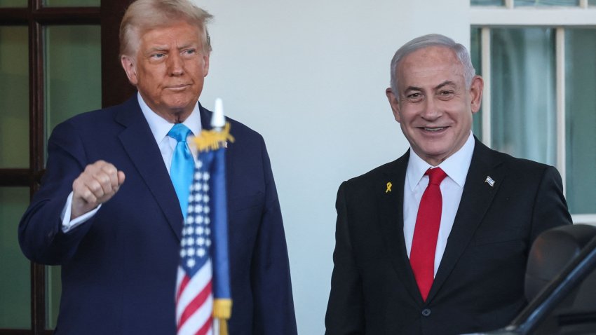Trump y Netanyahu se reúnen este lunes en Washington DC