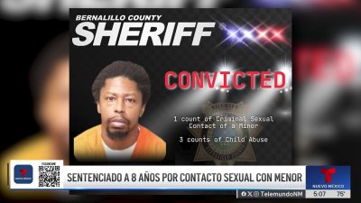 Sentenciado por contacto sexual con un menor