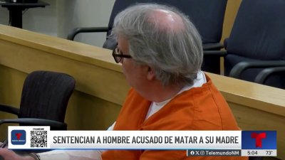 Sentenciado por  matar a su madre