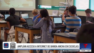 Acceso de internet  a escuelas de Nuevo México