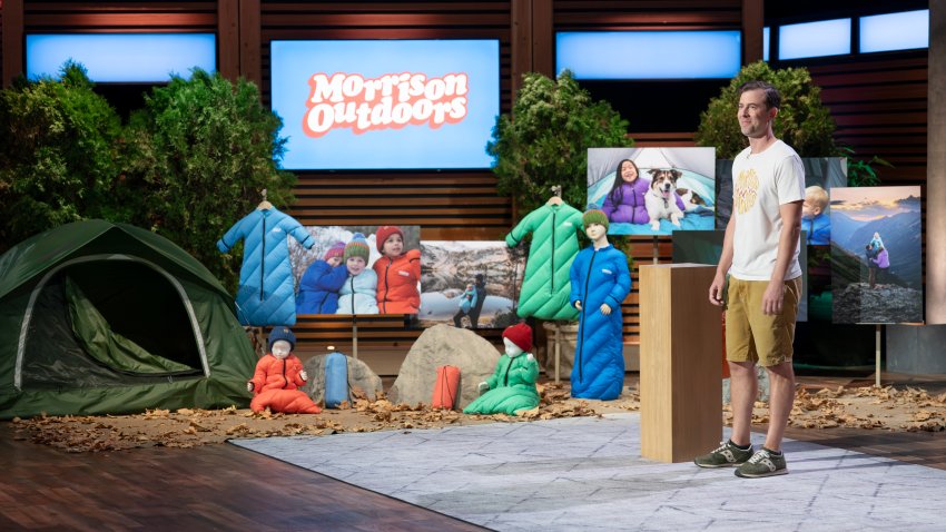 SHARK TANK – Ò1617Ó – Business owners pitch their ideas to the Sharks, featuring an AI tool that offers cost-friendly college admissions support, a Japanese persimmon-based soap, edible candy crafts for kids, and sleeping bags made exclusively for children. FRIDAY, MAY 9 (8:00-9:01 p.m. EDT) on ABC. (Disney/Christopher Willard)
TAVIS MALCOLM