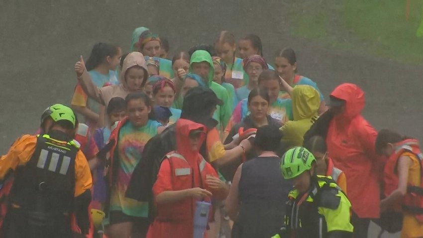 En video: rescatan a decenas de Girl Scouts tras inundaciones en Pensilvania