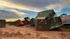 Se descarrilan unos 50 vagones de tren cerca de Lordsburg por fuertes vientos